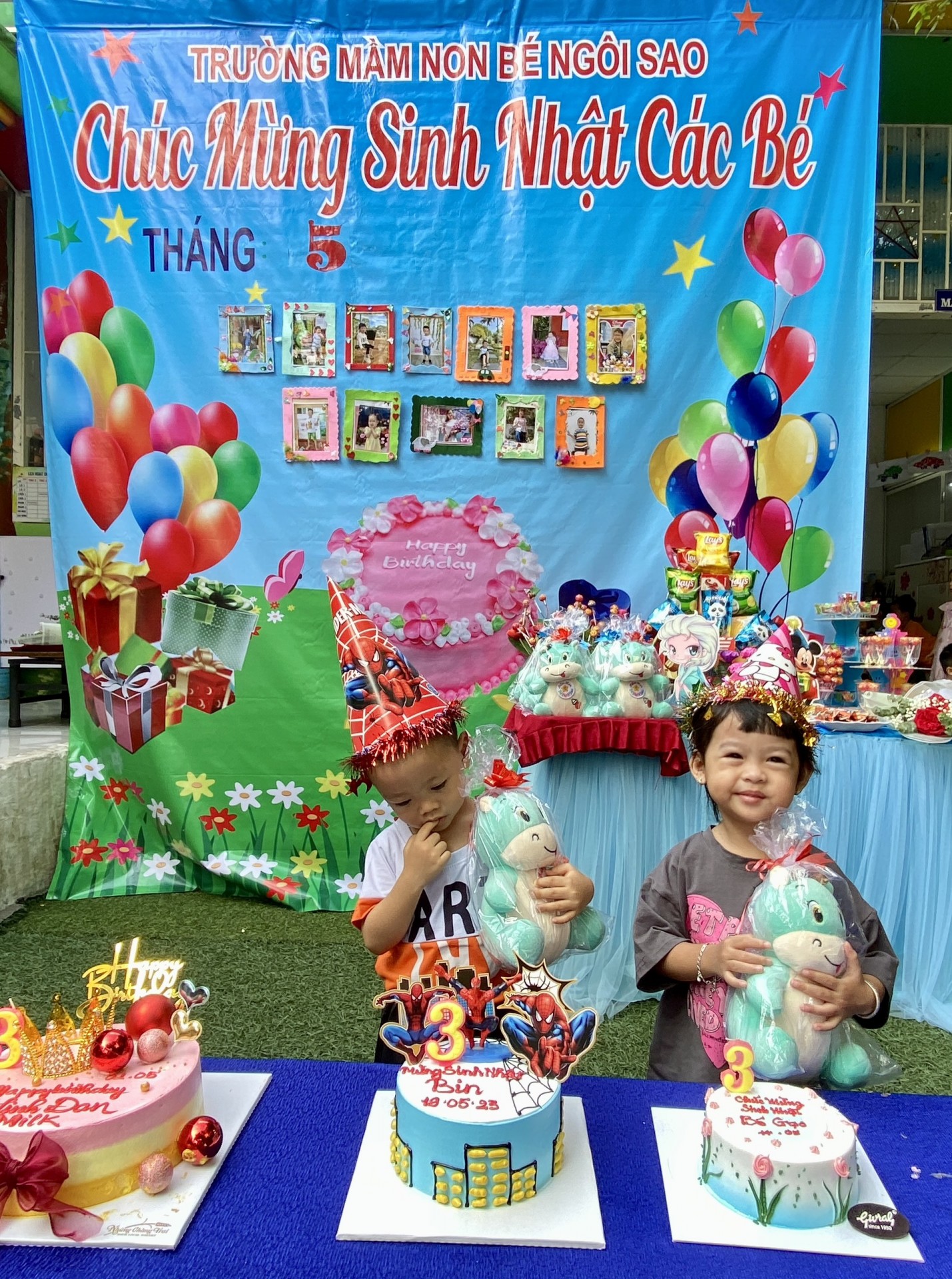 MỪNG SINH NHẬT CÔ VÀ BÉ THÁNG 5