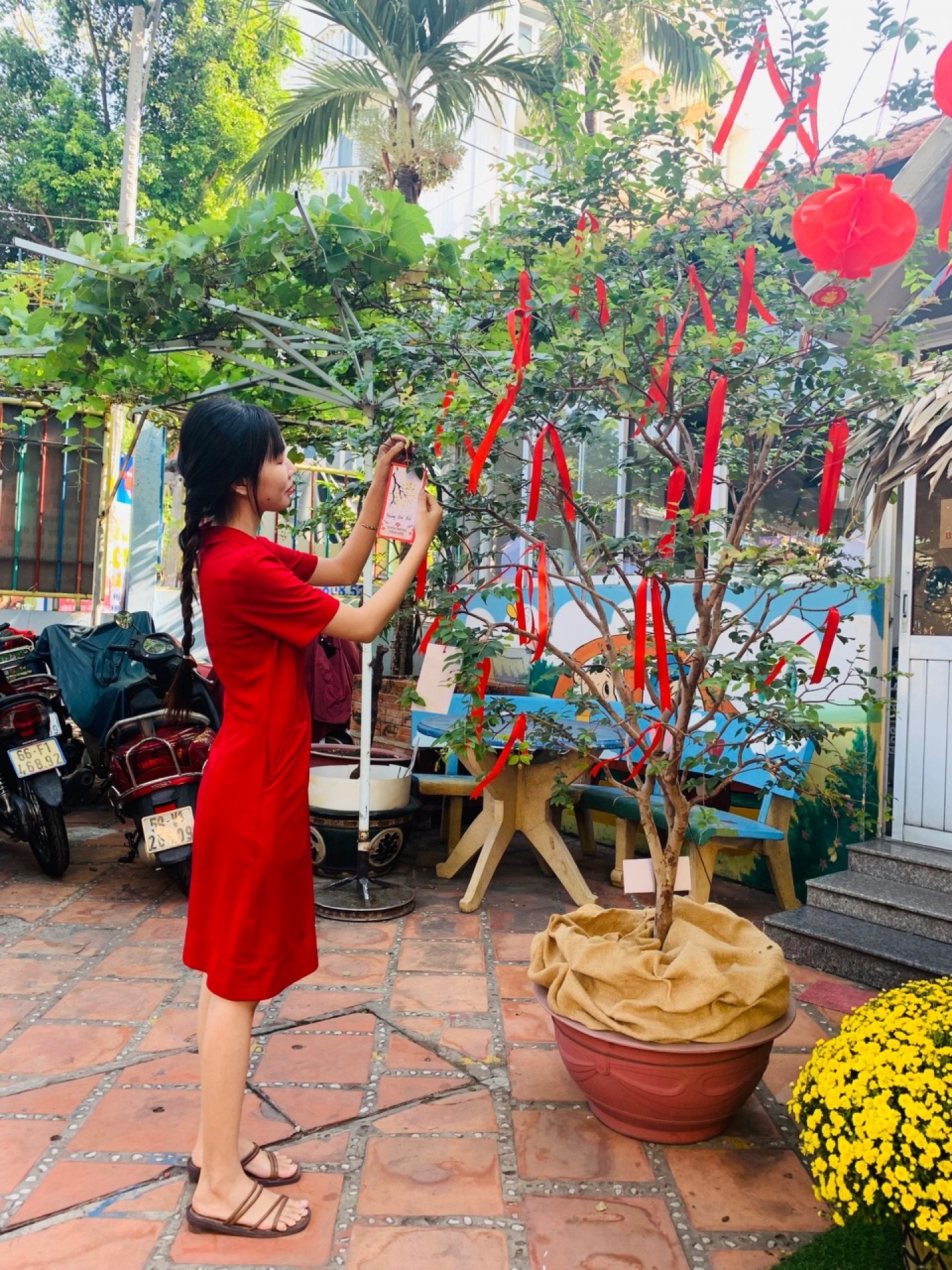 BÉ TRANG TRÍ TẾT 2024