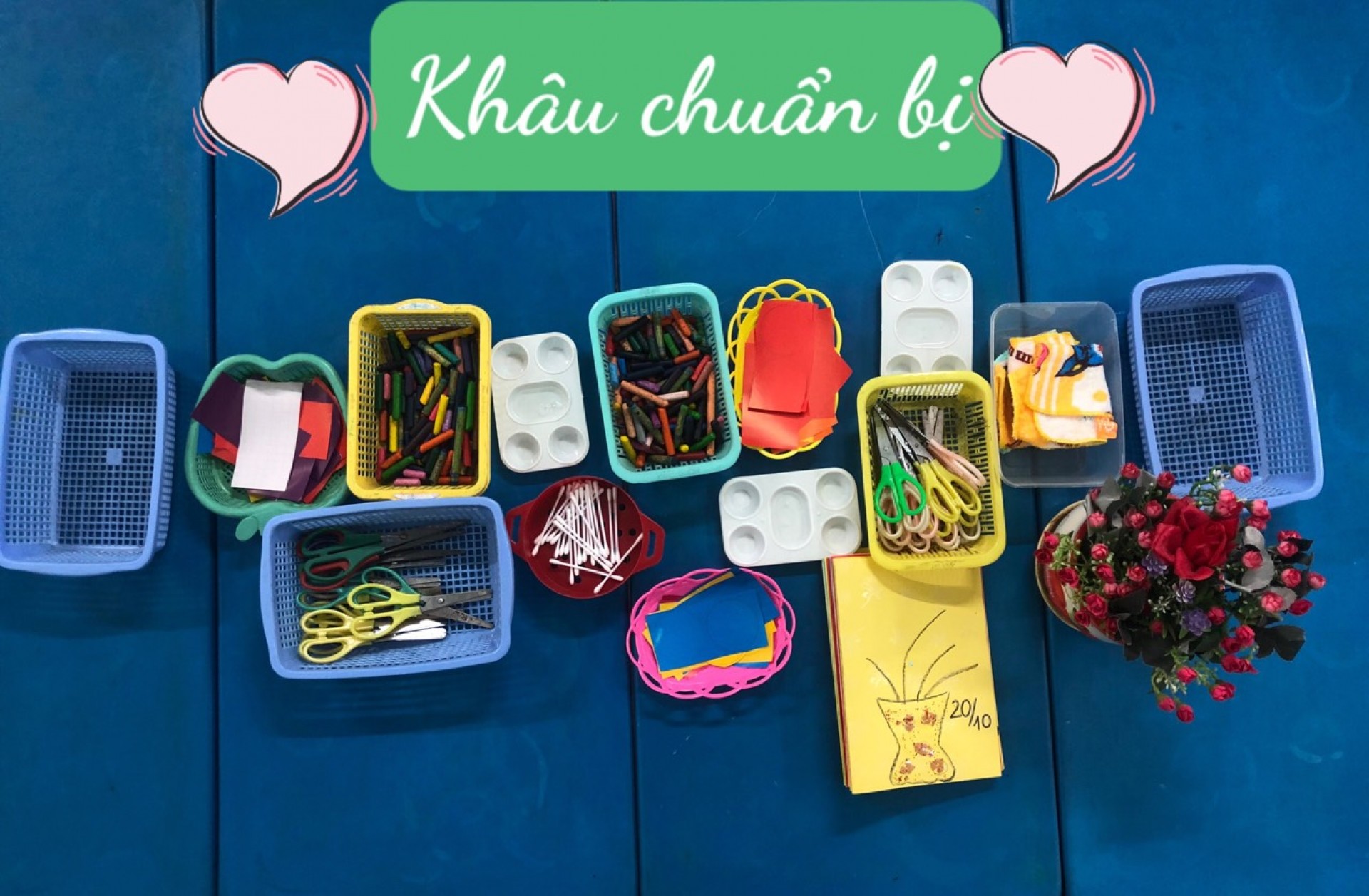 20/10 BÉ LÀM QUÀ TẶNG MẸ 