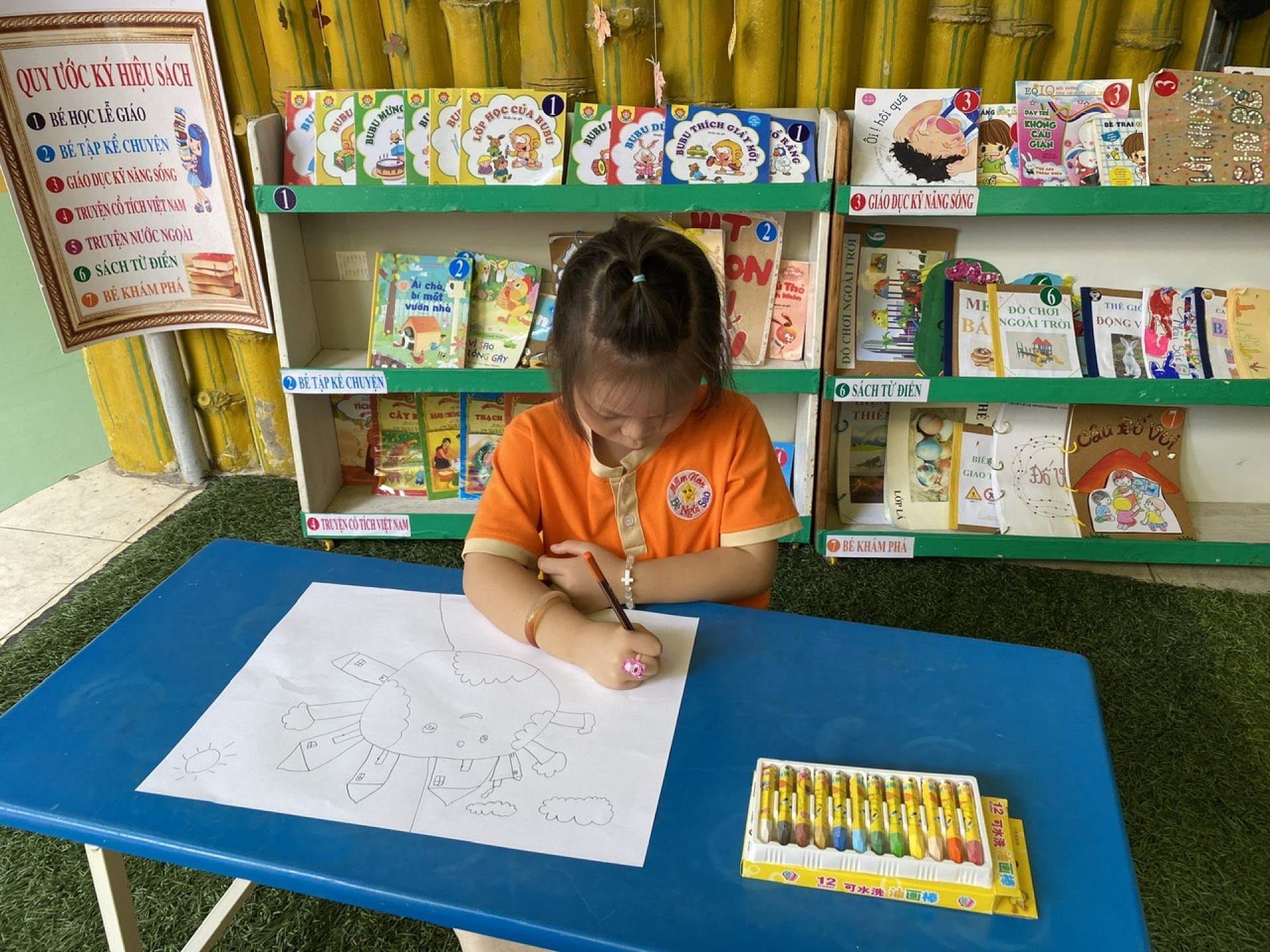 BÉ VẼ SÁNG TẠO CÙNG BITEX