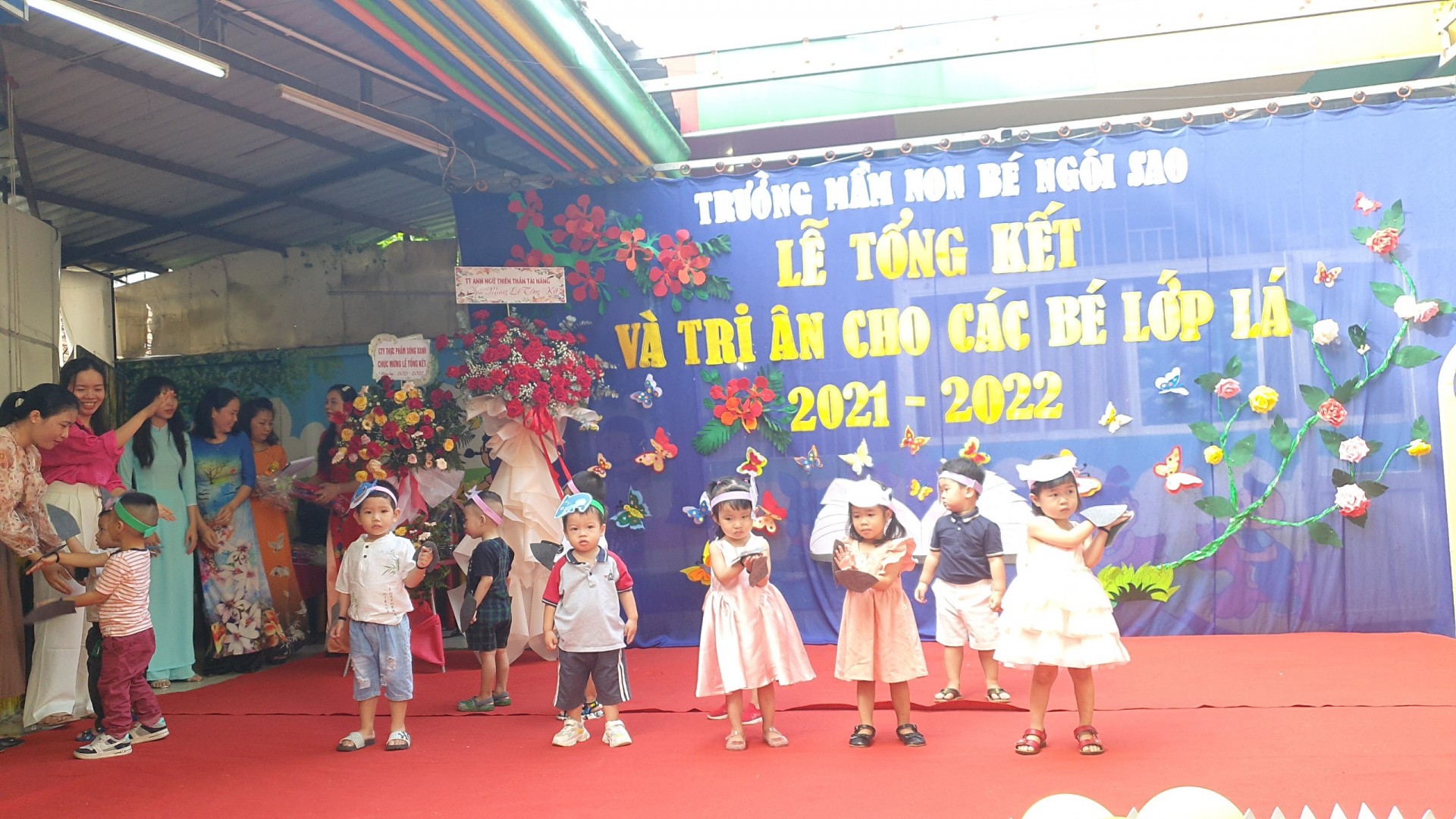 LỄ TỔNG KẾT VÀ TRI ÂN CỦA CÁC BÉ LỚP LÁ NĂM 2021-2022