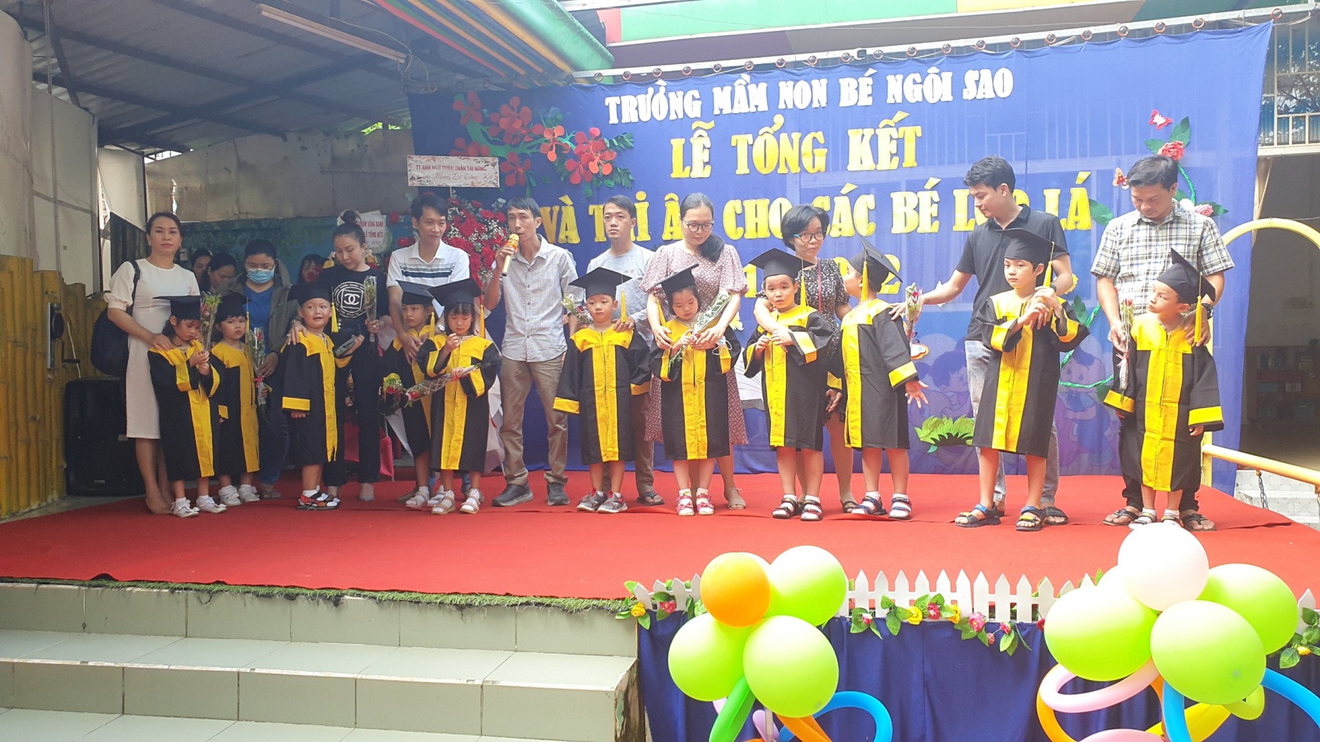 LỄ TỔNG KẾT VÀ TRI ÂN CỦA CÁC BÉ LỚP LÁ NĂM 2021-2022