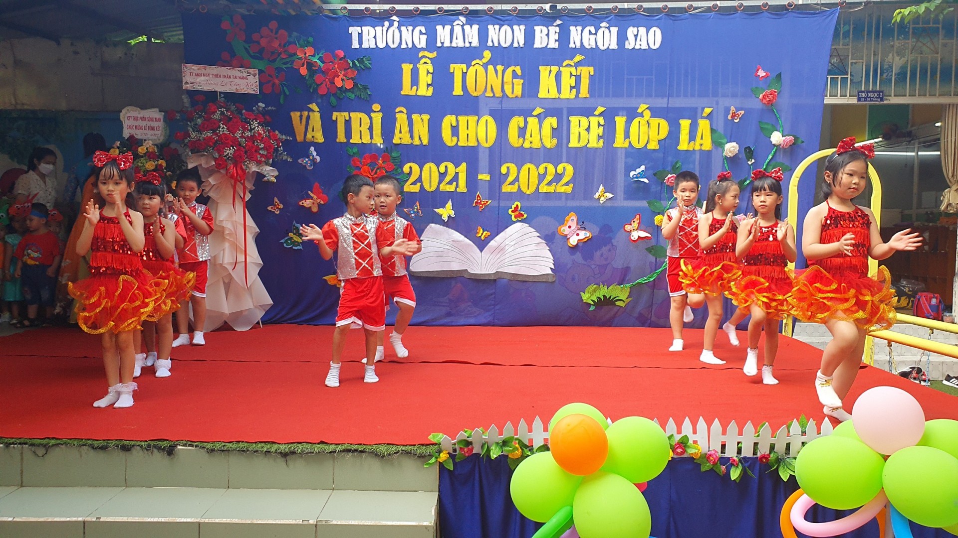 LỄ TỔNG KẾT VÀ TRI ÂN CỦA CÁC BÉ LỚP LÁ NĂM 2021-2022