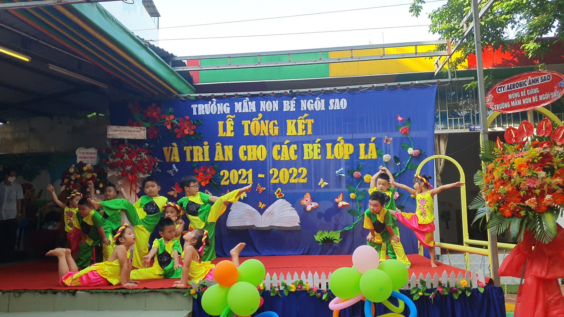 LỄ TỔNG KẾT VÀ TRI ÂN CỦA CÁC BÉ LỚP LÁ NĂM 2021-2022