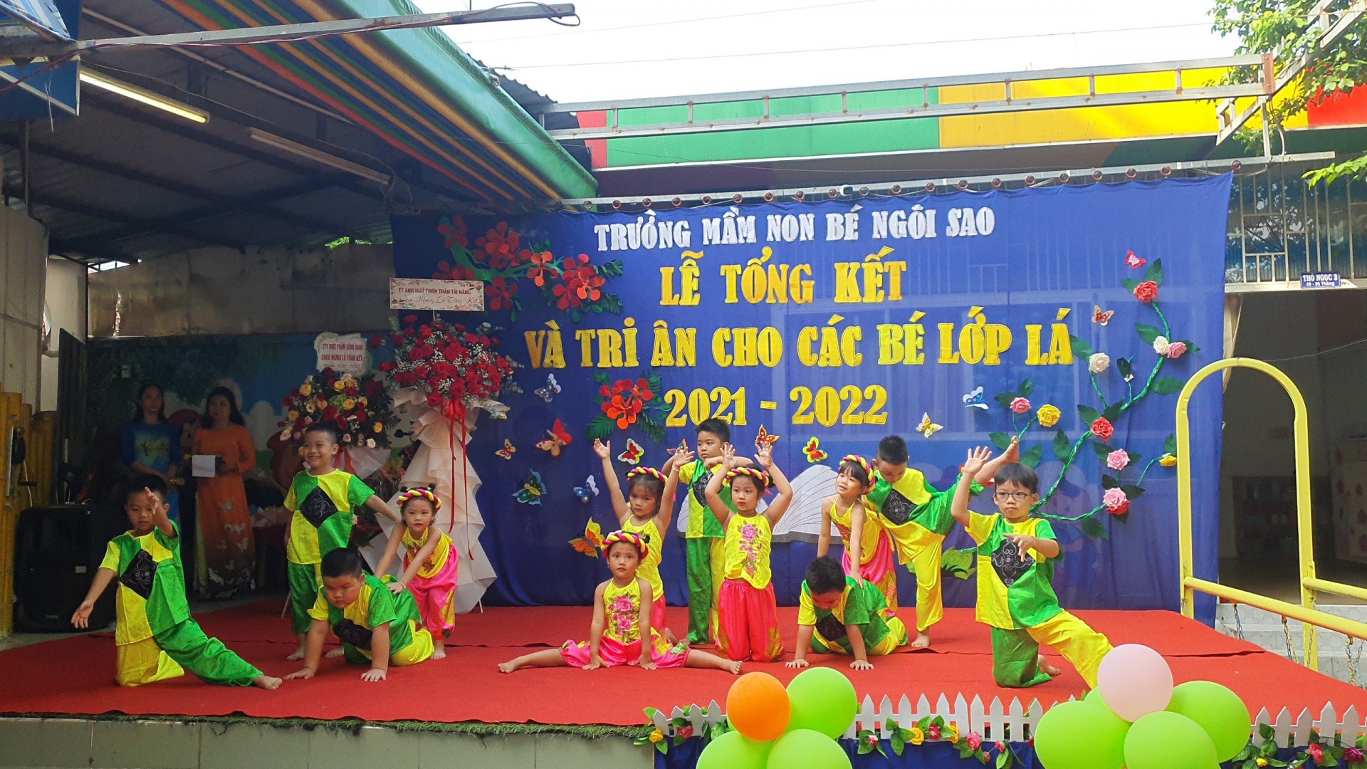 LỄ TỔNG KẾT VÀ TRI ÂN CỦA CÁC BÉ LỚP LÁ NĂM 2021-2022