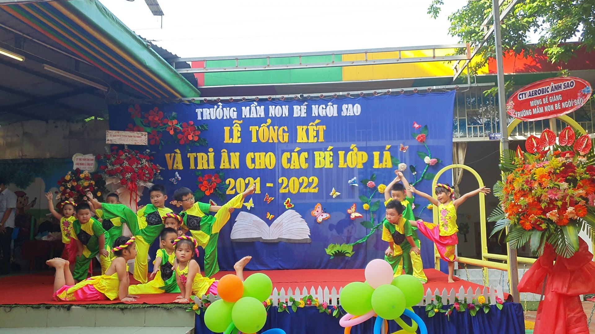 LỄ TỔNG KẾT VÀ TRI ÂN CỦA CÁC BÉ LỚP LÁ NĂM 2021-2022