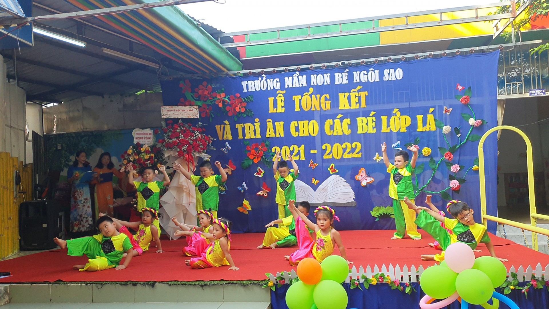 LỄ TỔNG KẾT VÀ TRI ÂN CỦA CÁC BÉ LỚP LÁ NĂM 2021-2022