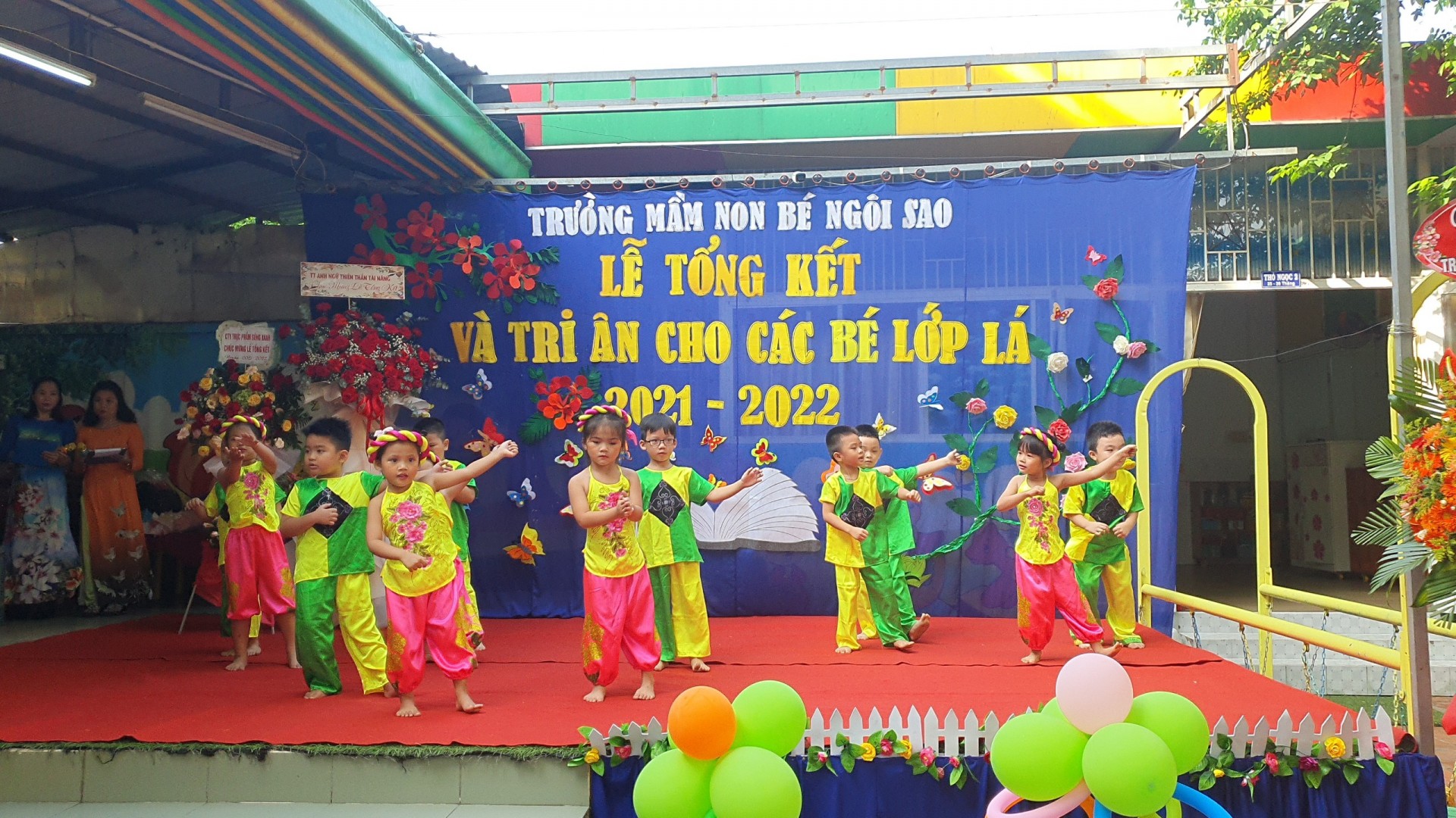 LỄ TỔNG KẾT VÀ TRI ÂN CỦA CÁC BÉ LỚP LÁ NĂM 2021-2022