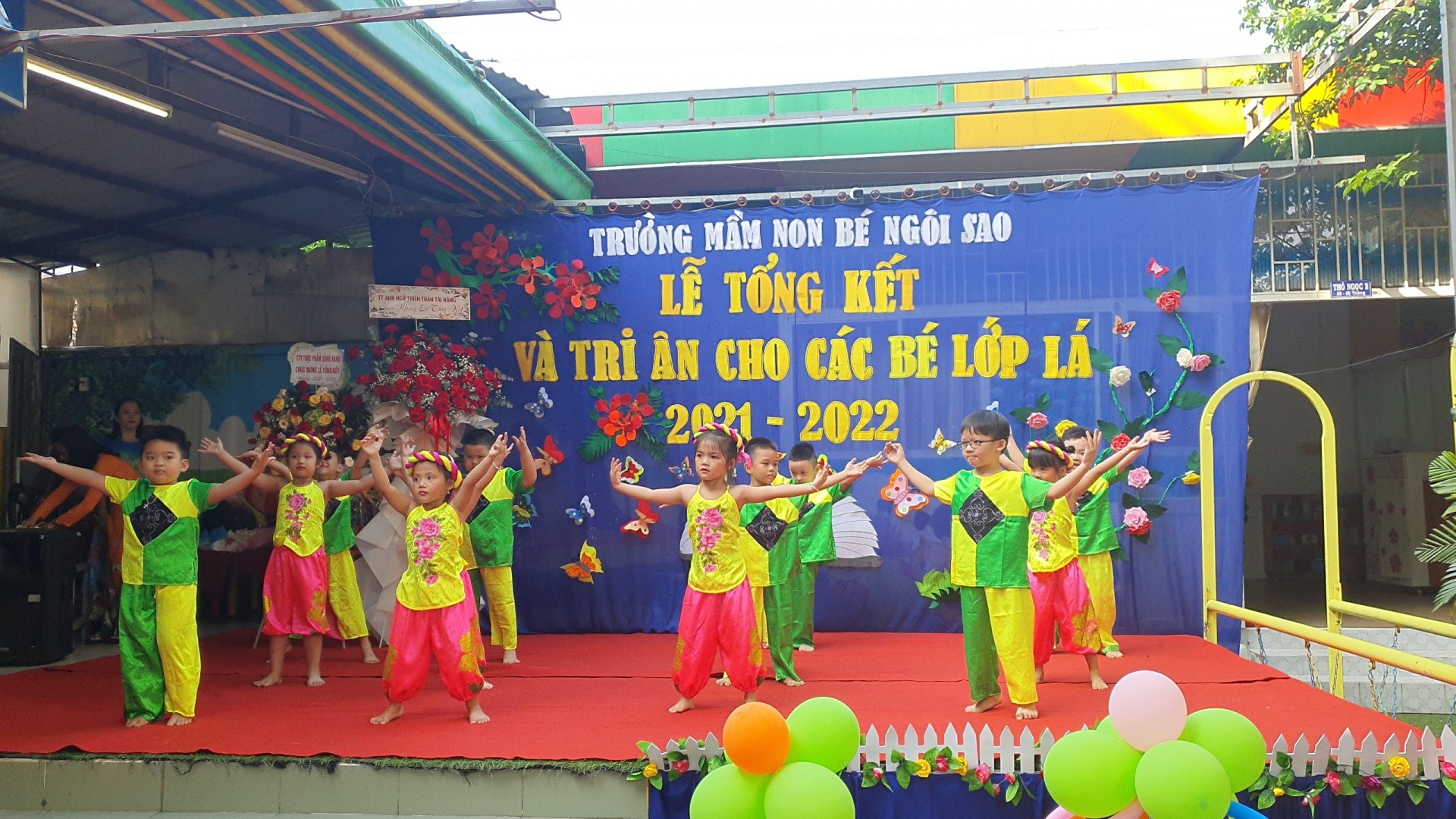 LỄ TỔNG KẾT VÀ TRI ÂN CỦA CÁC BÉ LỚP LÁ NĂM 2021-2022