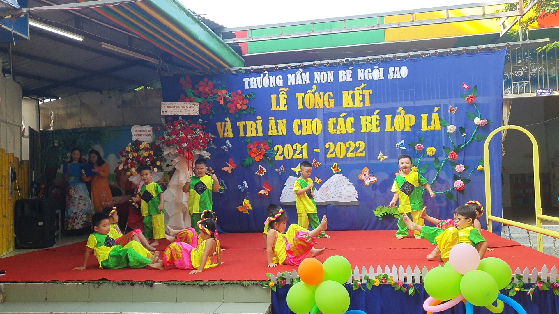LỄ TỔNG KẾT VÀ TRI ÂN CỦA CÁC BÉ LỚP LÁ NĂM 2021-2022