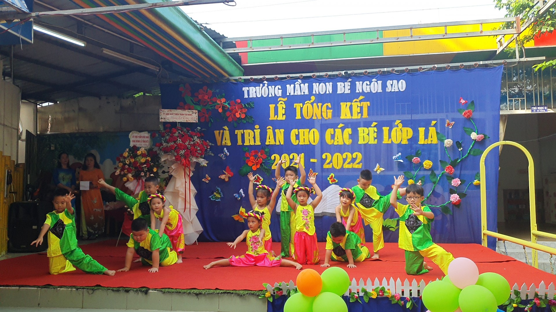 LỄ TỔNG KẾT VÀ TRI ÂN CỦA CÁC BÉ LỚP LÁ NĂM 2021-2022