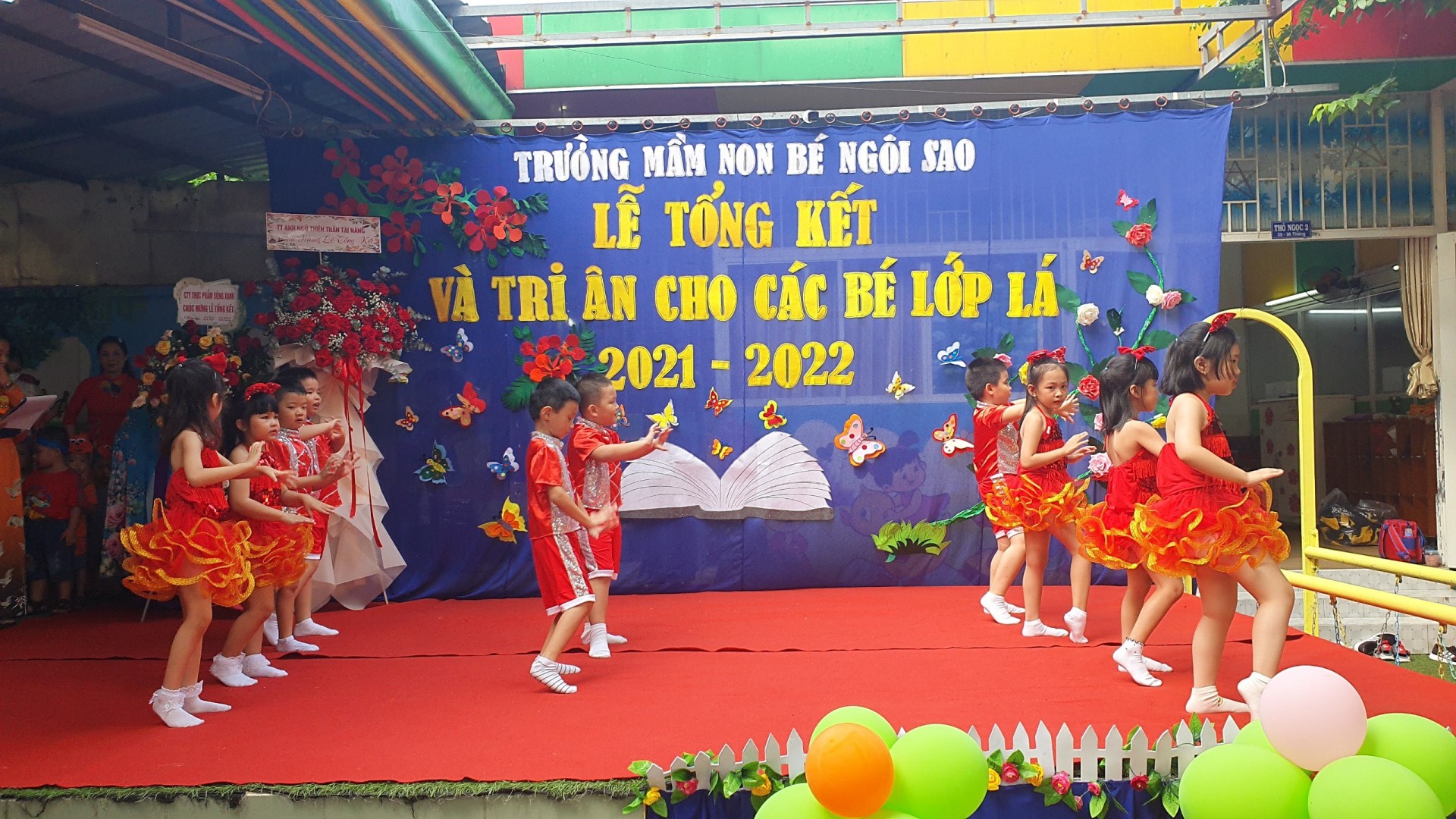 LỄ TỔNG KẾT VÀ TRI ÂN CỦA CÁC BÉ LỚP LÁ NĂM 2021-2022