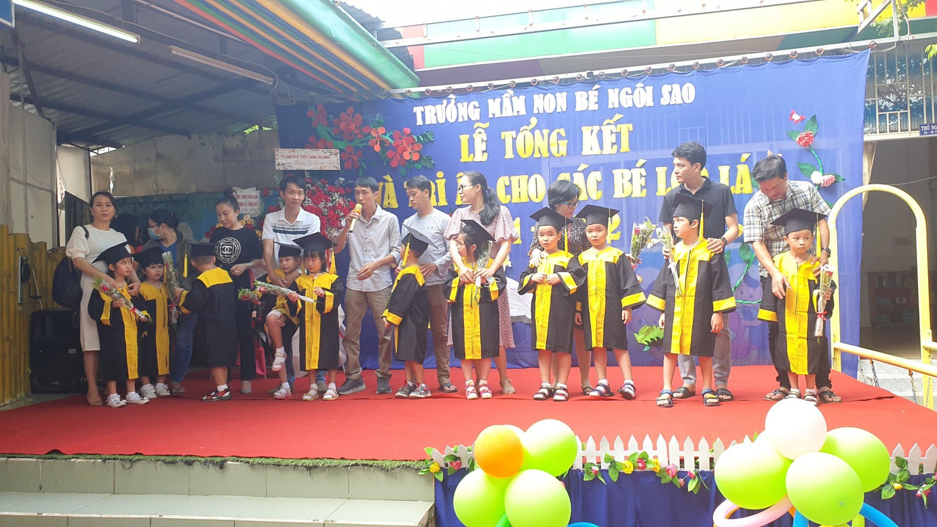 LỄ TỔNG KẾT VÀ TRI ÂN CỦA CÁC BÉ LỚP LÁ NĂM 2021-2022