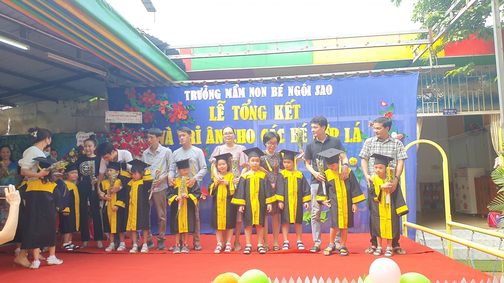 LỄ TỔNG KẾT VÀ TRI ÂN CỦA CÁC BÉ LỚP LÁ NĂM 2021-2022