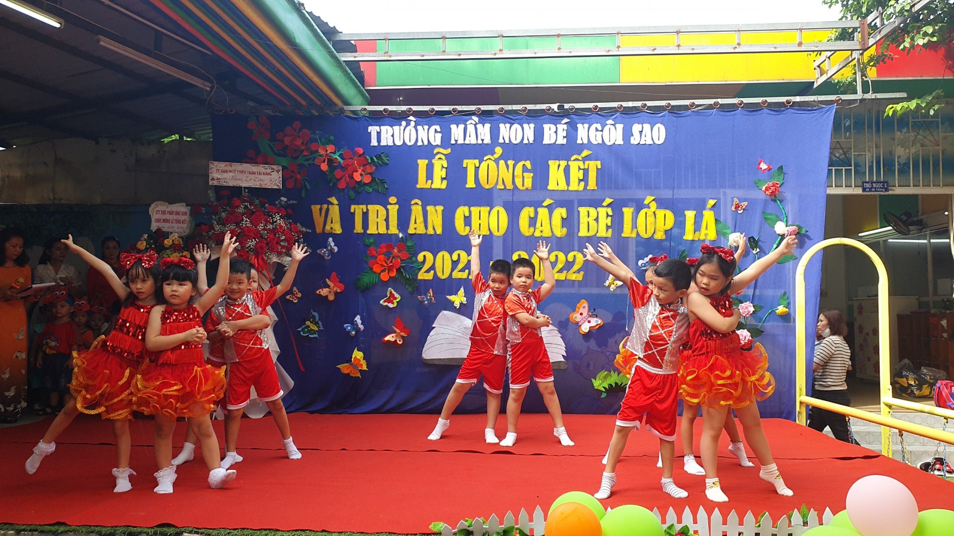 LỄ TỔNG KẾT VÀ TRI ÂN CỦA CÁC BÉ LỚP LÁ NĂM 2021-2022