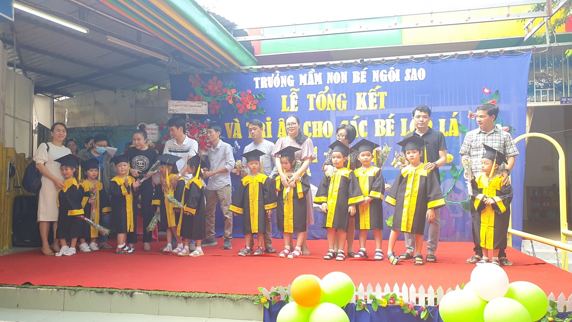 LỄ TỔNG KẾT VÀ TRI ÂN CỦA CÁC BÉ LỚP LÁ NĂM 2021-2022