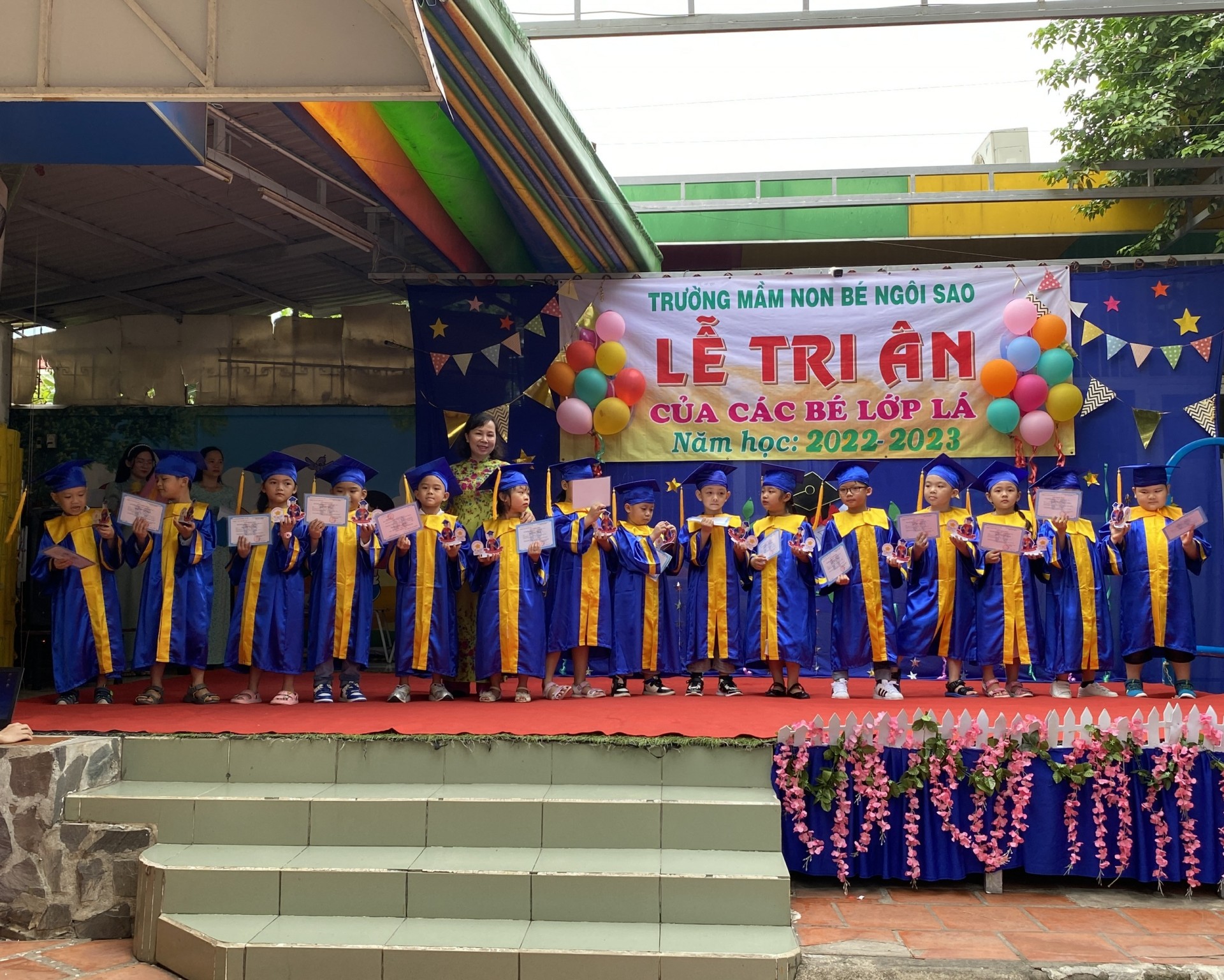 LỄ TRI ÂN CỦA CÁC BÉ LỚP LÁ NH - 2022 - 2023