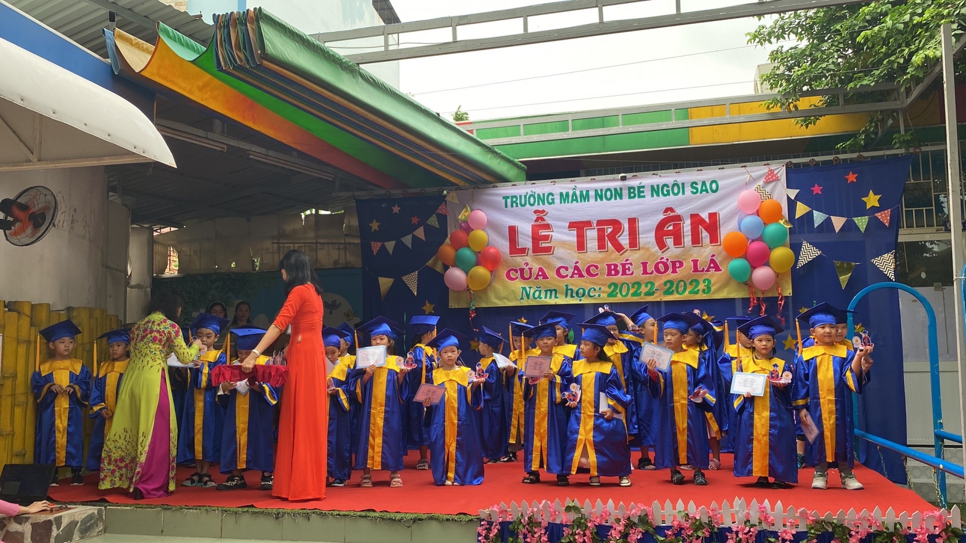 LỄ TRI ÂN CỦA CÁC BÉ LỚP LÁ NH - 2022 - 2023