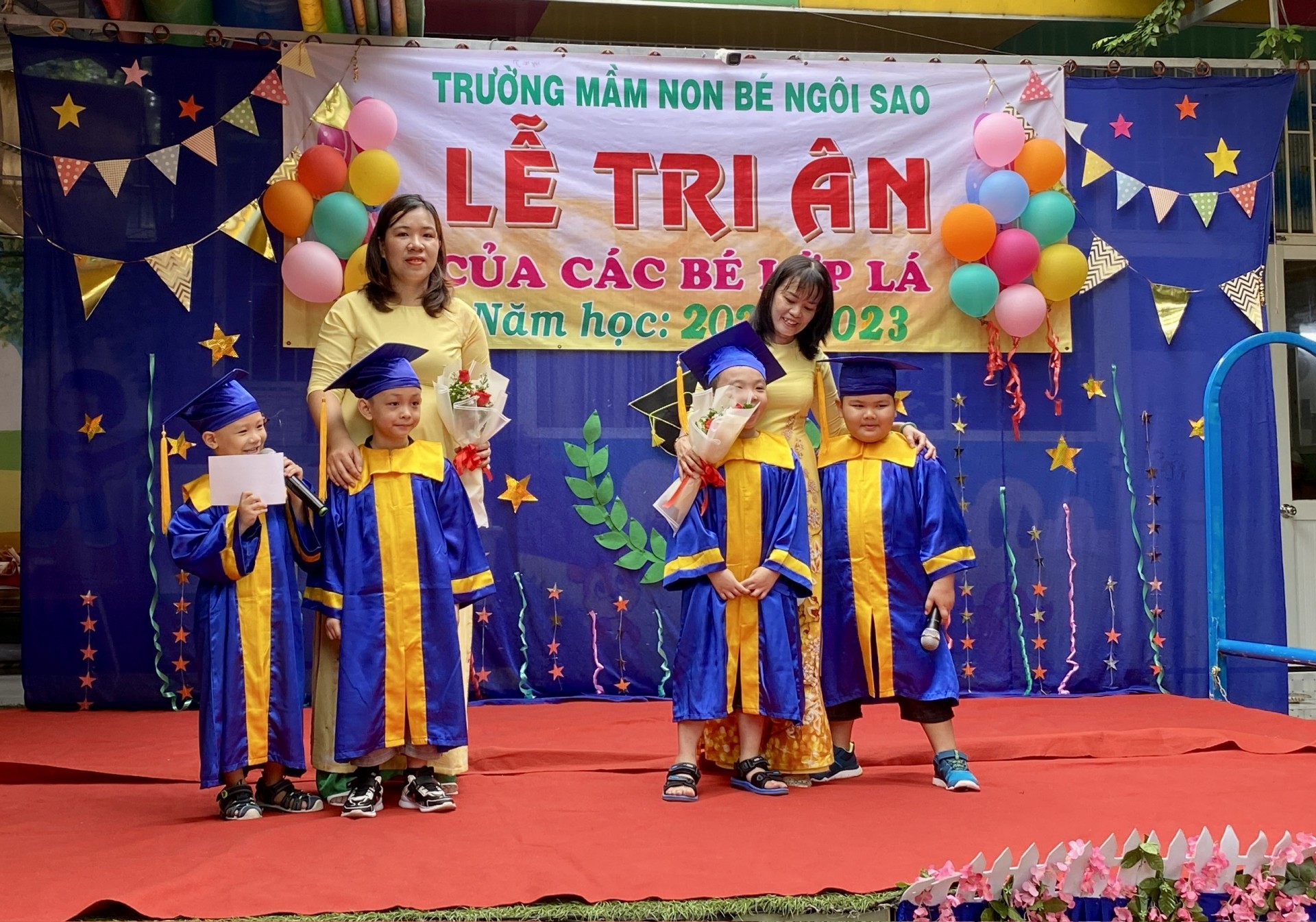 LỄ TRI ÂN CỦA CÁC BÉ LỚP LÁ NH - 2022 - 2023