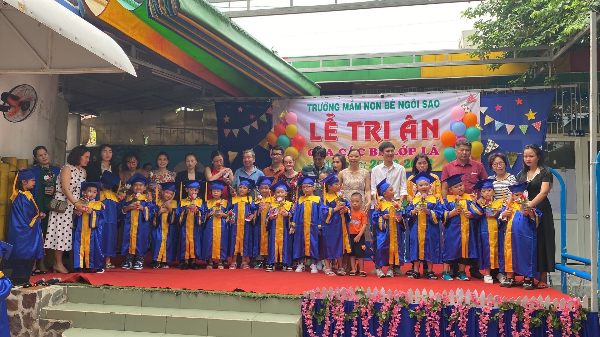 LỄ TRI ÂN CỦA CÁC BÉ LỚP LÁ NH - 2022 - 2023