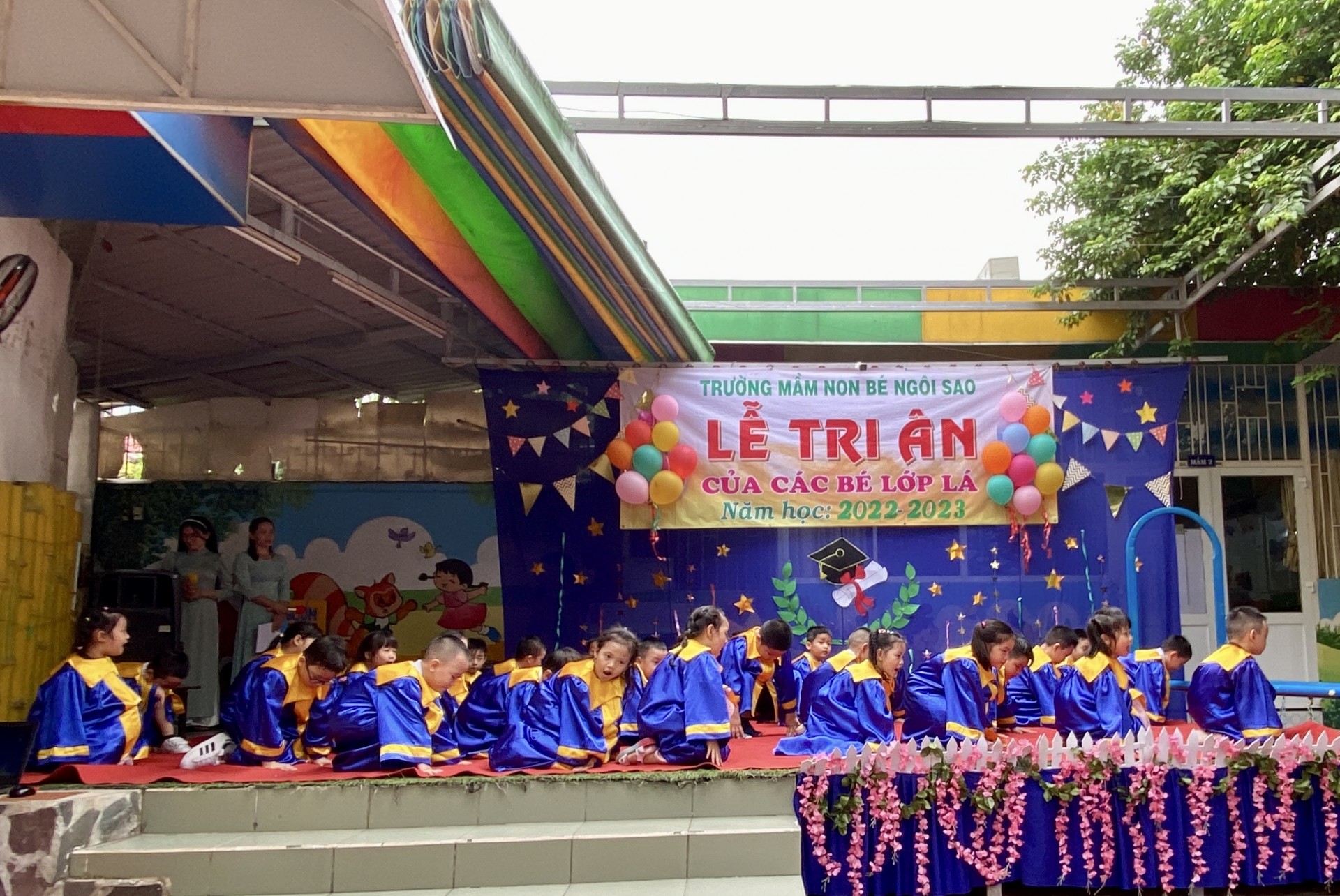 LỄ TRI ÂN CỦA CÁC BÉ LỚP LÁ NH - 2022 - 2023