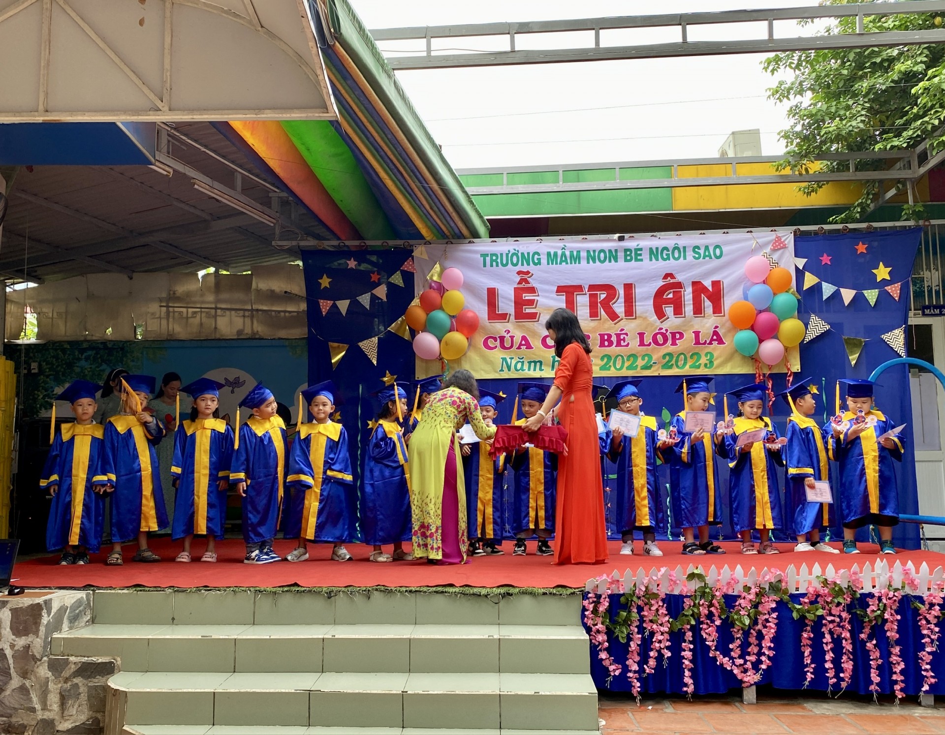 LỄ TRI ÂN CỦA CÁC BÉ LỚP LÁ NH - 2022 - 2023