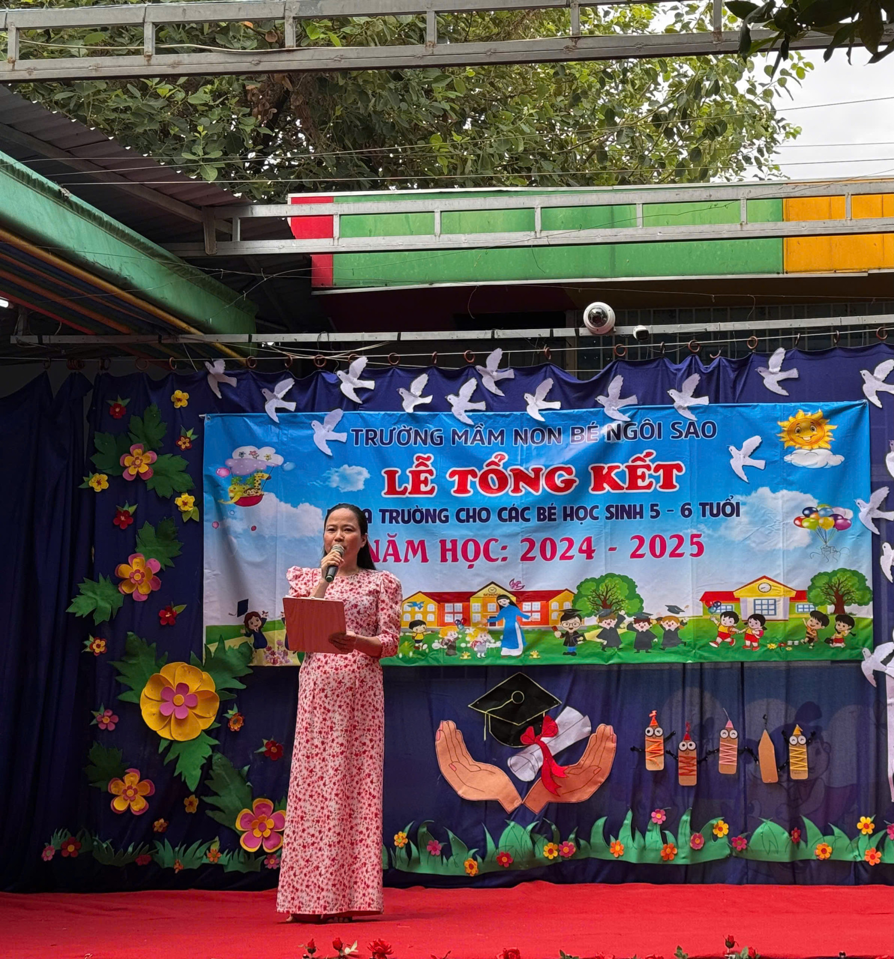 LỄ TỔNG KẾT VÀ TRI ÂN CỦA CÁC BÉ LỚP LÁ 2024-2025