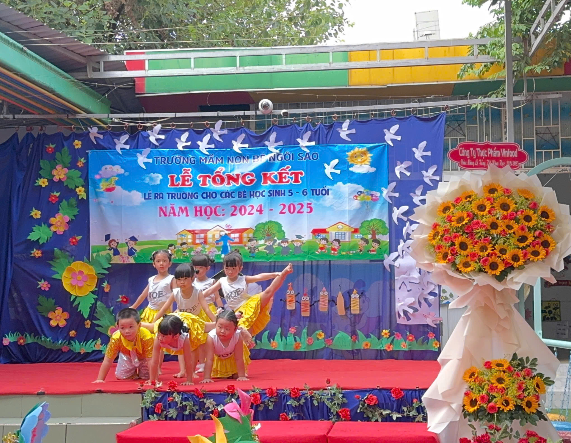 LỄ TỔNG KẾT VÀ TRI ÂN CỦA CÁC BÉ LỚP LÁ 2024-2025