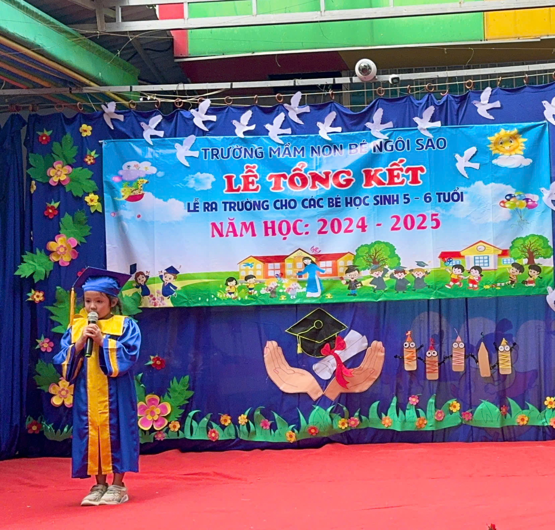 LỄ TỔNG KẾT VÀ TRI ÂN CỦA CÁC BÉ LỚP LÁ 2024-2025