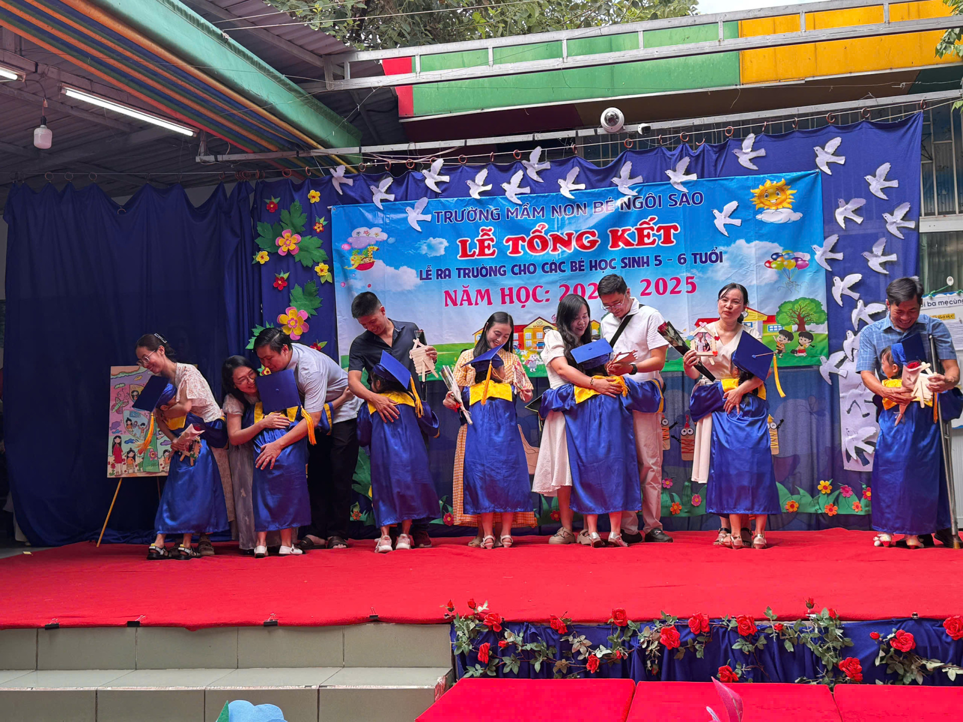 LỄ TỔNG KẾT VÀ TRI ÂN CỦA CÁC BÉ LỚP LÁ 2024-2025