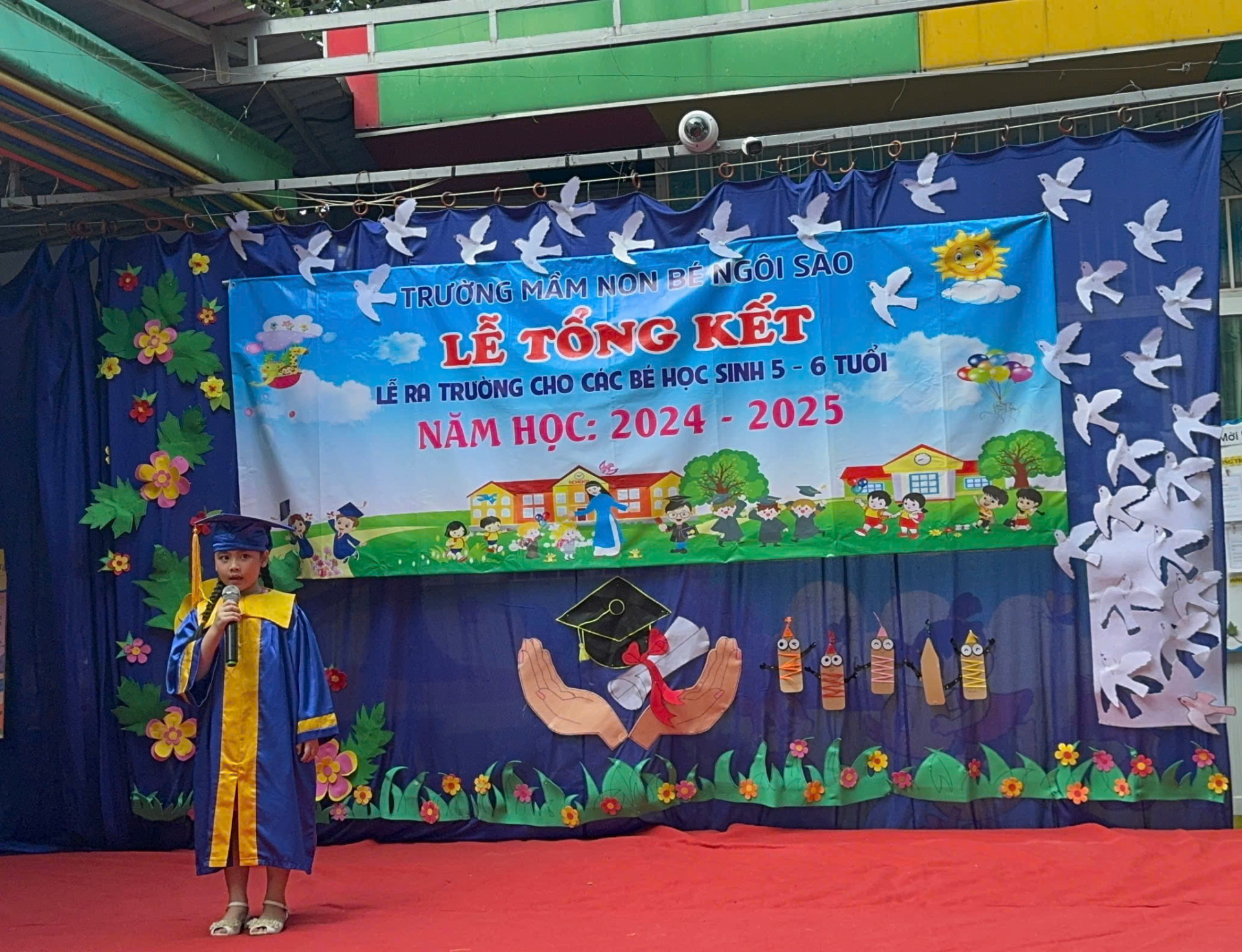 LỄ TỔNG KẾT VÀ TRI ÂN CỦA CÁC BÉ LỚP LÁ 2024-2025