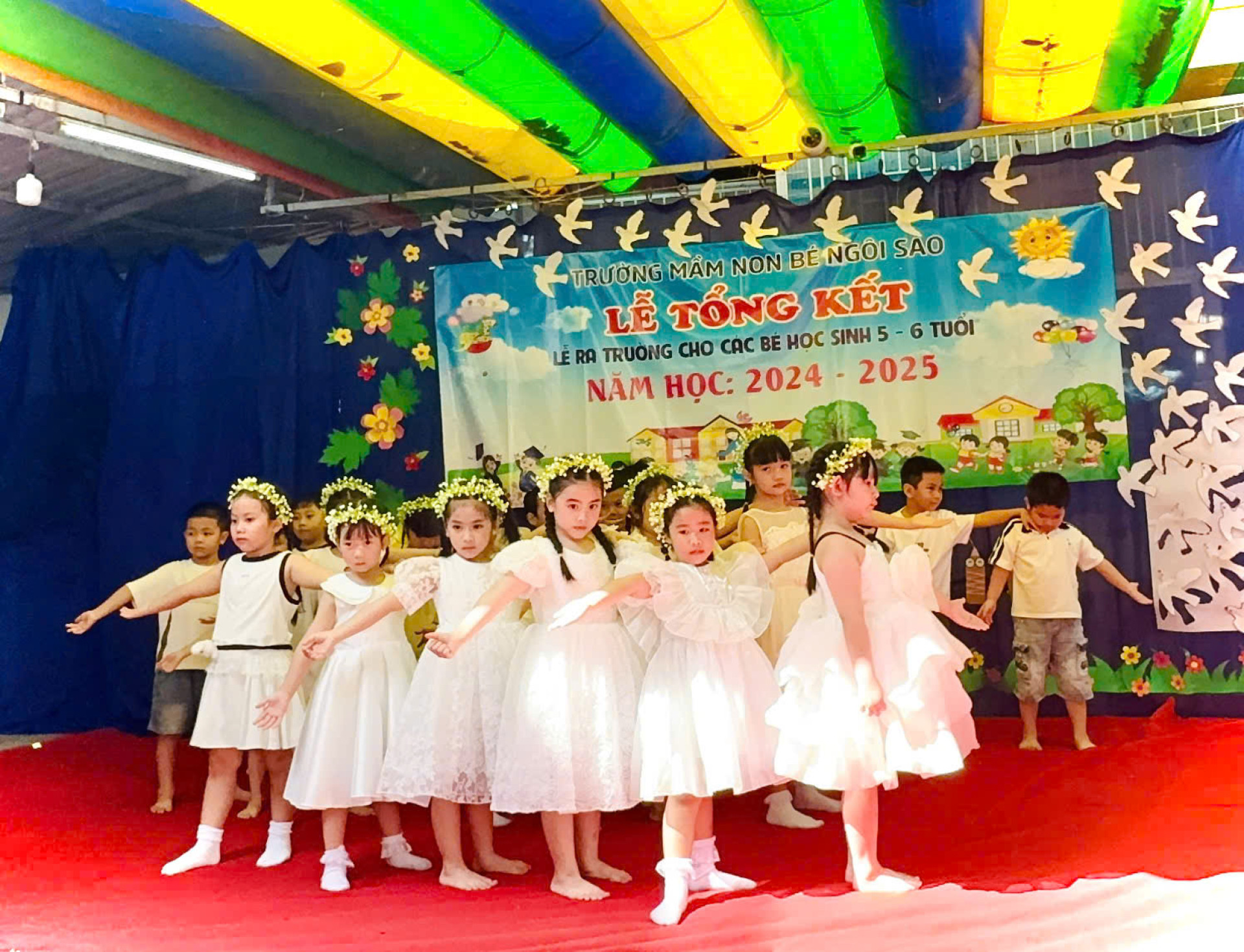LỄ TỔNG KẾT VÀ TRI ÂN CỦA CÁC BÉ LỚP LÁ 2024-2025
